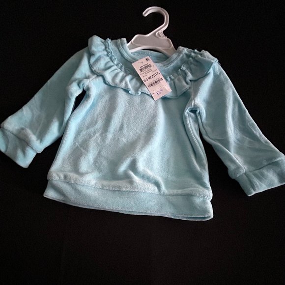 FIRST IMPRESSIONS GIRLS SUGAR BLUE TOP - Picture 5 of 6